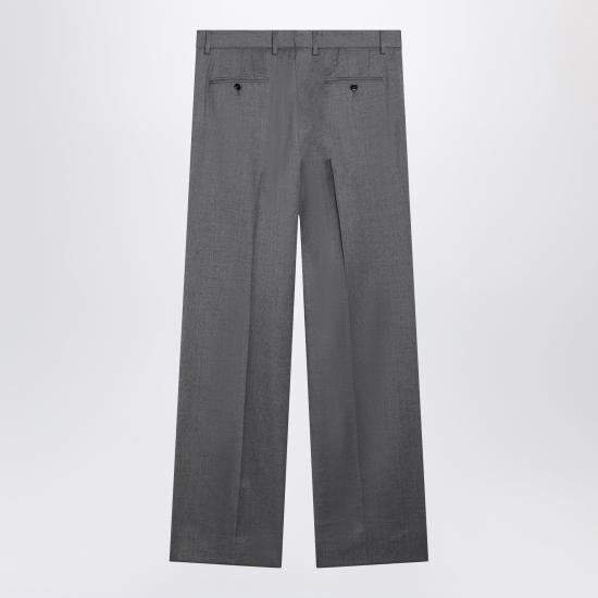 26FW 돌체앤가바나 스트레이트 팬츠 GYZLHTFUBG8 Grey - DOLCE & GABBANA