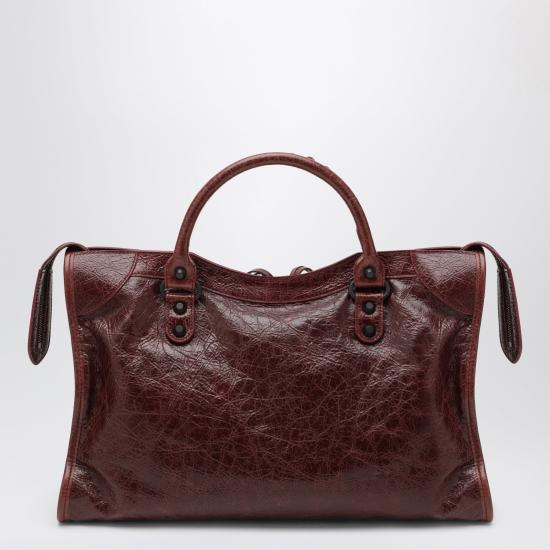 26FW 발렌시아가 르 시티 백 8657602ACFH Red - BALENCIAGA