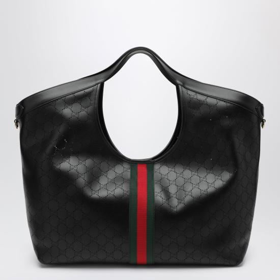 26FW 구찌 GIGLIO 지리오 라지 토트백 853971AAHB0 Black - GUCCI