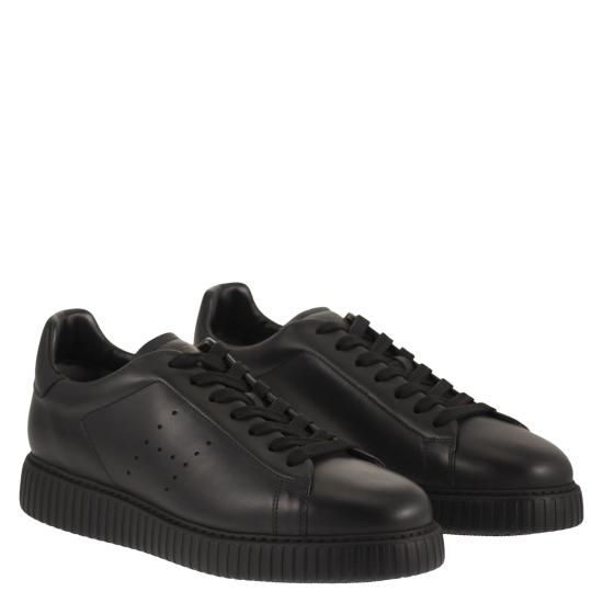 26FW 호간 스니커즈 HXM6770GF5FUDM BLACK - HOGAN