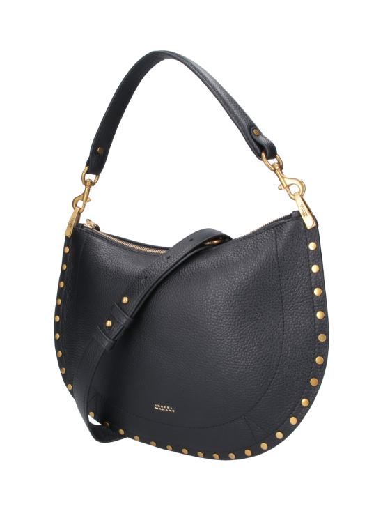 26FW 이자벨마랑 오스칸 호보 지퍼백 BF0066FA C3C22M 01BK BLACK - ISABEL MARANT