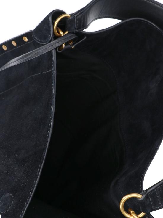 26FW 이자벨마랑 OSKAN 오스칸 문 숄더백 PP0200FA B2C03M 01BK BLACK - ISABEL MARANT