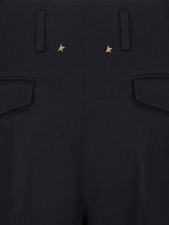 26FW 골든구스 스트레이트 팬츠 GWP01203 P001546 90100 BLACK - GOLDEN GOOSE