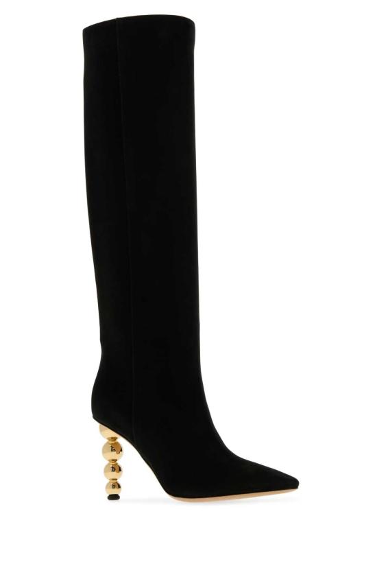 26FW 살바토레 페라가모 부츠 01L8587948181C NERBISBIS BLACK - SALVATORE FERRAGAMO