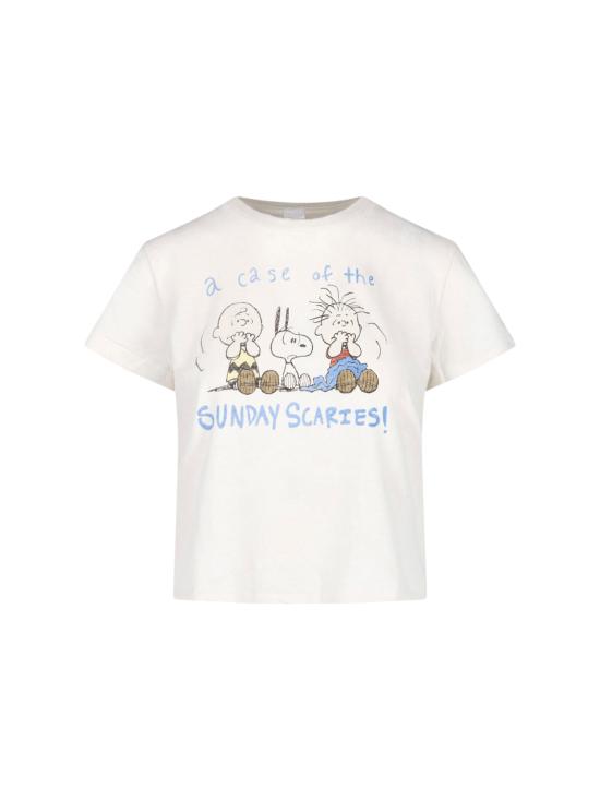 26FW 리던 반팔 티셔츠 024 02WBXT017 VINTAGE WHITE