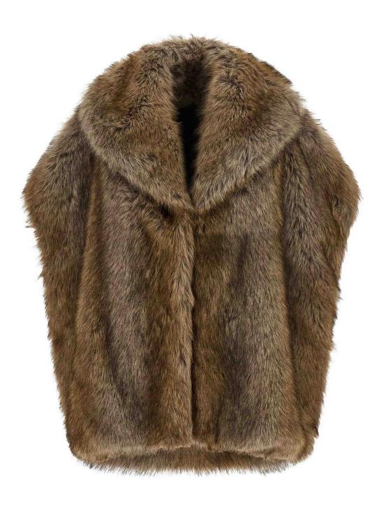 26FW 비비 쿠튀르 베스트 BRIGITTEOVERVESTWOLF BROWN