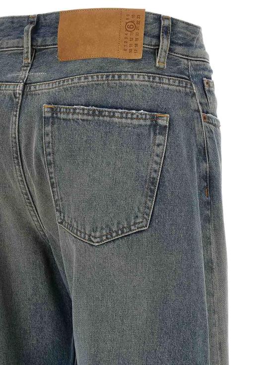  MM6 메종마르지엘라 스트레이트 팬츠 S52LA0238M30055994 Blue - MM6 MAISON MARGIELA