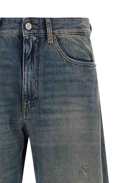  MM6 메종마르지엘라 스트레이트 팬츠 S52LA0238M30055994 Blue - MM6 MAISON MARGIELA