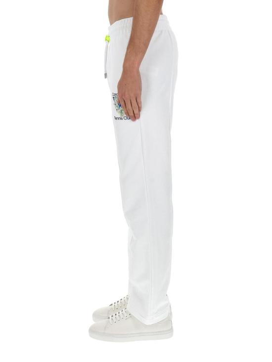 26SS 카사블랑카 트레이닝/조거 팬츠 MSP26JTR05102TENNISCLUBICON WHITE - CASABLANCA