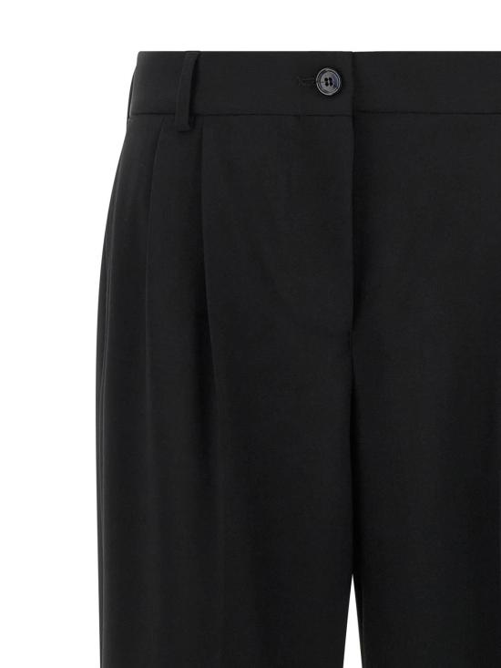 26FW 돌체앤가바나 스트레이트 팬츠 FTC17TFUBG3N0000 Black - DOLCE & GABBANA