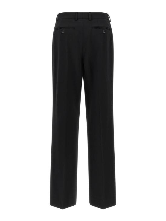 26FW 돌체앤가바나 스트레이트 팬츠 FTC17TFUBG3N0000 Black - DOLCE & GABBANA