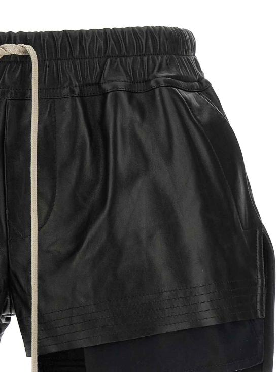  릭 오웬스 숏팬츠 RP02F5316LBY09 Black - RICK OWENS