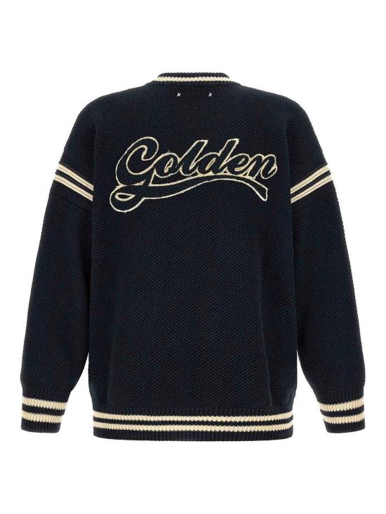 26FW 골든구스 스웨터 GMP02863P00267250486 BLUE - GOLDEN GOOSE