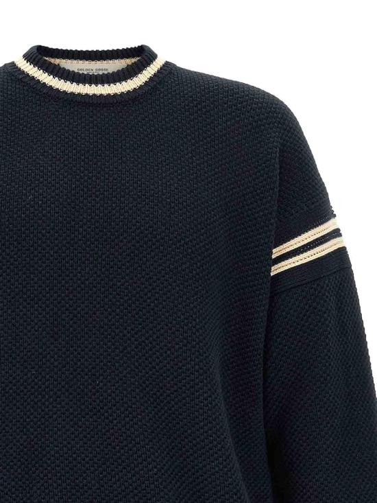 26FW 골든구스 스웨터 GMP02863P00267250486 BLUE - GOLDEN GOOSE