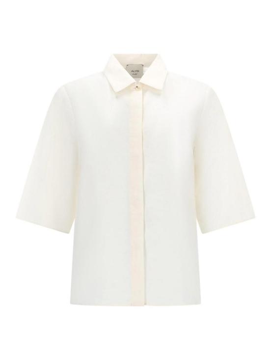 26SS 알리지 블라우스 116282P6232LT WHITE