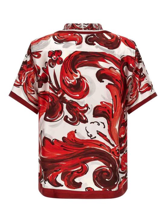 26FW 돌체앤가바나 셔츠 G5JH9THI133ID5DQ RED - DOLCE & GABBANA