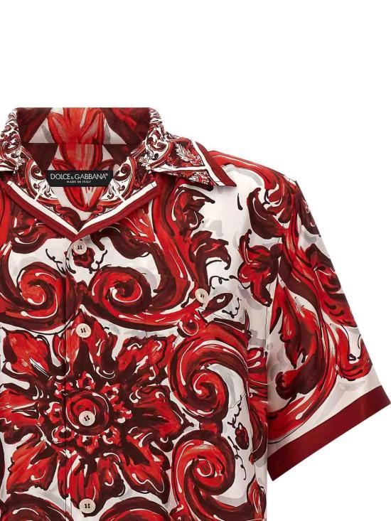 26FW 돌체앤가바나 셔츠 G5JH9THI133ID5DQ RED - DOLCE & GABBANA
