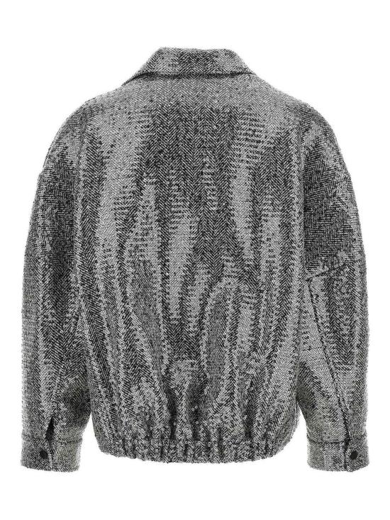 26FW 핑코 숏팬츠 107145A3FEZZ2 Silver - PINKO