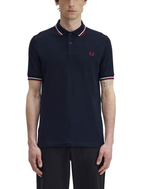26SS 프레드페리 셔츠 FPM3600P57T55 BLUE - FRED PERRY