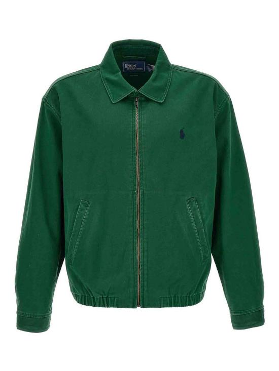  폴로 랄프로렌 봄버 자켓 711E16 GREEN