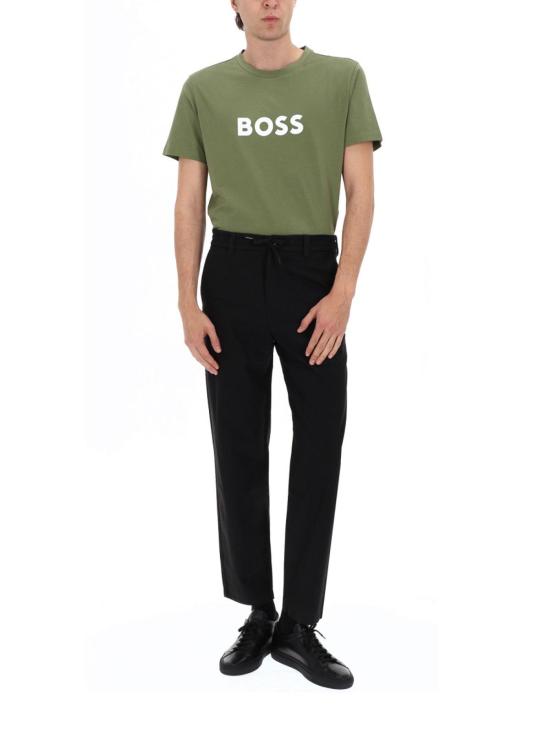 26SS 휴고보스 스트레이트 팬츠 505590421027848E18 Black - HUGO BOSS