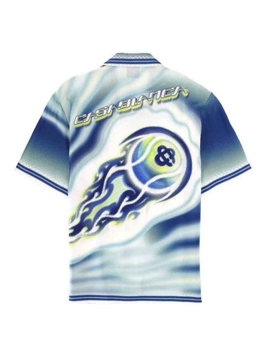 26SS 카사블랑카 셔츠 MSP26SH00306THEARTOF BLUE - CASABLANCA