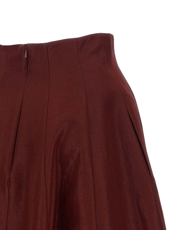 26FW 알베르타 페레티 롱 스커트 011166370150 Red - ALBERTA FERRETTI