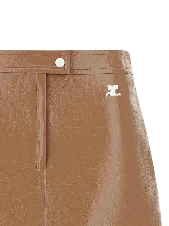 26FW 쿠레쥬 숏 원피스 223CJU001VY00141091 Beige - COURREGES