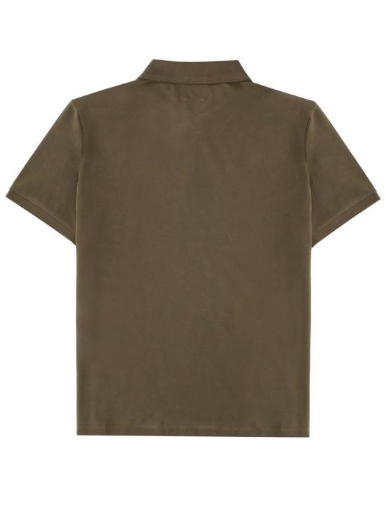 26SS 씨피 컴퍼니 스트레치 피케 숏슬리브 RCCMPL721A005263W683 GREEN - C.P. COMPANY