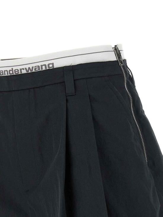 26FW 알렉산더 왕 숏팬츠 1WC3264042001 Black - ALEXANDER WANG