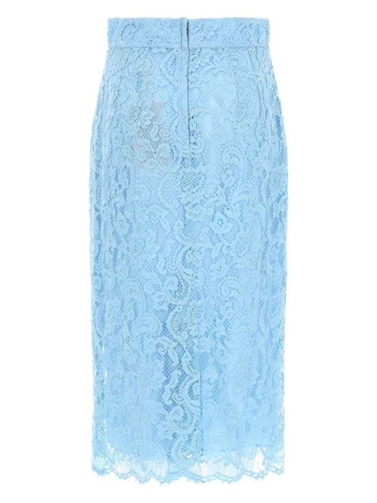 26SS 돌체앤가바나 롱 스커트 F4B7ITILMDRB6227 LIGHT BLUE - DOLCE & GABBANA