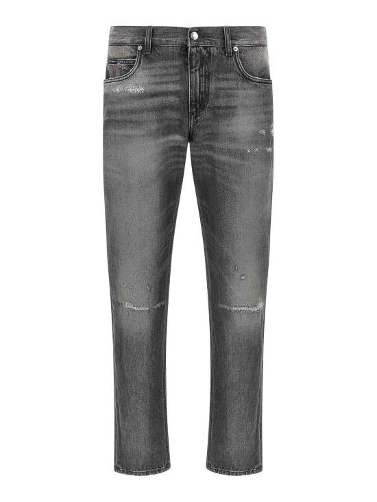 26FW 돌체앤가바나 레귤러 코튼 진 돌체앤가바나 GYJCCDG8PI7S9001 Grey