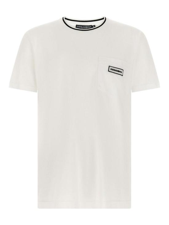 26FW 돌체앤가바나 반팔 티셔츠 G8RA2ZG7Q2PW0800 WHITE