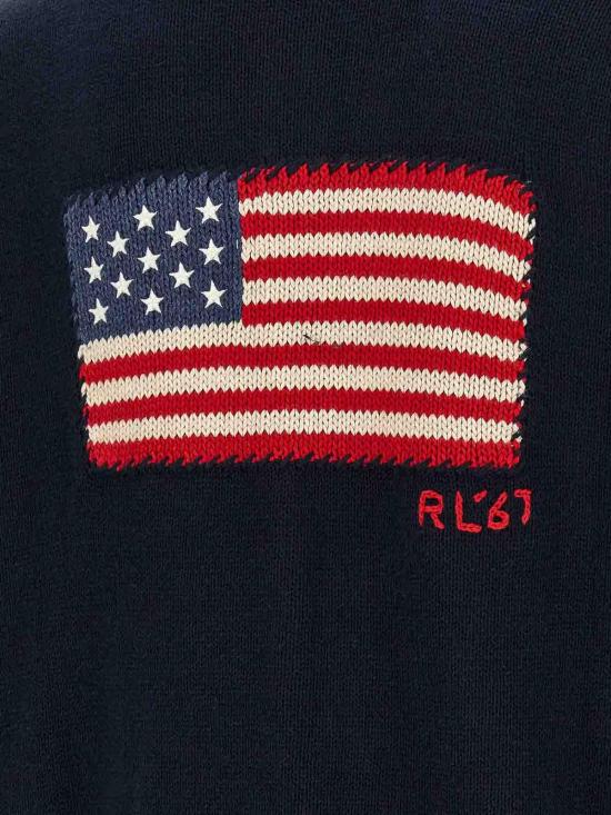  폴로 랄프로렌 후드 티셔츠 710B20258001 BLUE - POLO RALPH LAUREN