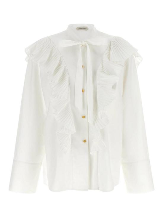 26FW 알베르타 페레티 블라우스 021766220002 WHITE