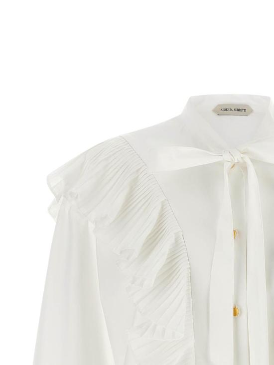 26FW 알베르타 페레티 블라우스 021766220002 WHITE - ALBERTA FERRETTI