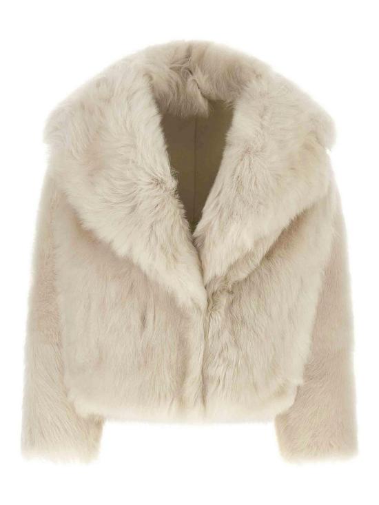 26FW 블랑샤 무스탕 26114300BURRO WHITE