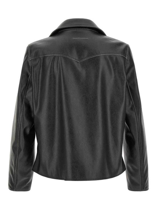 26FW MM6 메종마르지엘라 가죽 자켓 SH0AM0102M35455900 BLACK - MM6 MAISON MARGIELA