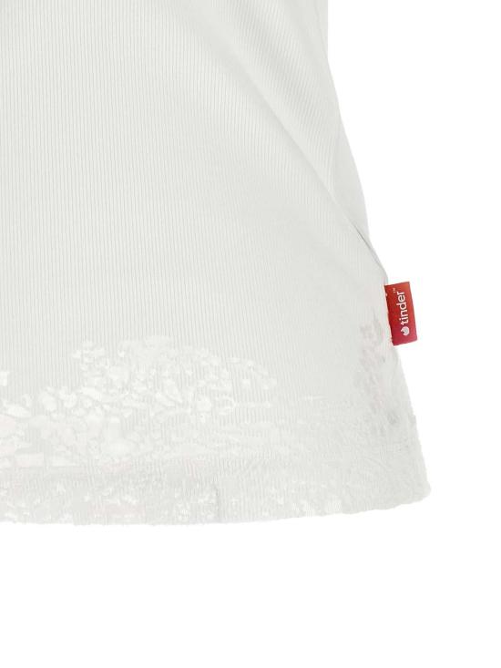 26FW 디젤 민소매 티셔츠 P018000SPFB100 WHITE - DIESEL