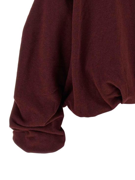 26FW 드리스 반 노튼 후드 티셔츠 262131E20 DARK RED - DRIES VAN NOTEN