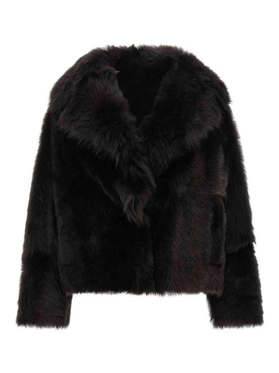 26FW 블랑샤 무스탕 26114300CIOCCOLATO BROWN