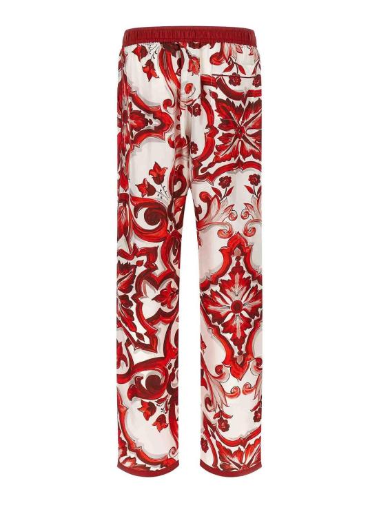 26FW 돌체앤가바나 스트레이트 팬츠 GVRMATHI13FIY3TN Red - DOLCE & GABBANA