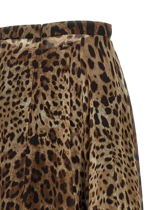 26FW 돌체앤가바나 롱 스커트 F4DC8TFS1ARHY13M Brown - DOLCE & GABBANA