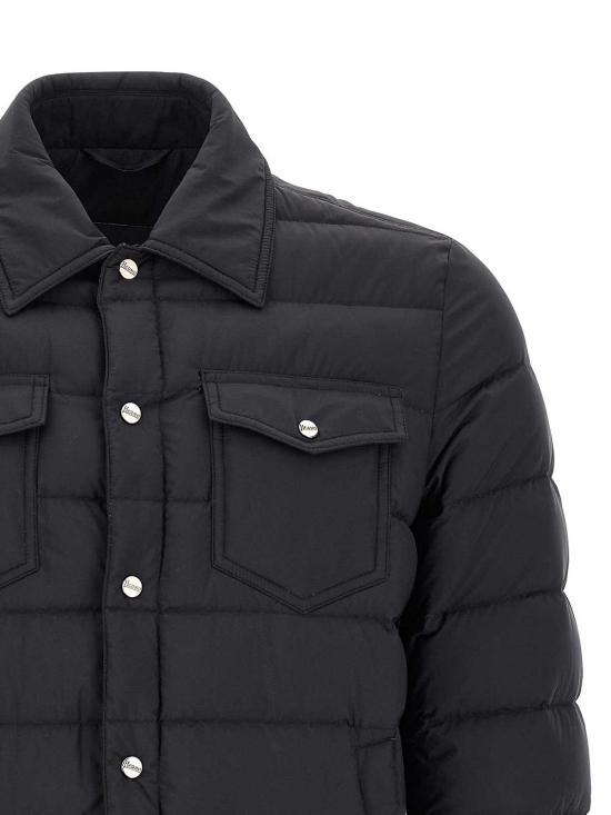  에르노 숏패딩 PI0023ULE12456Z9300 Black - HERNO