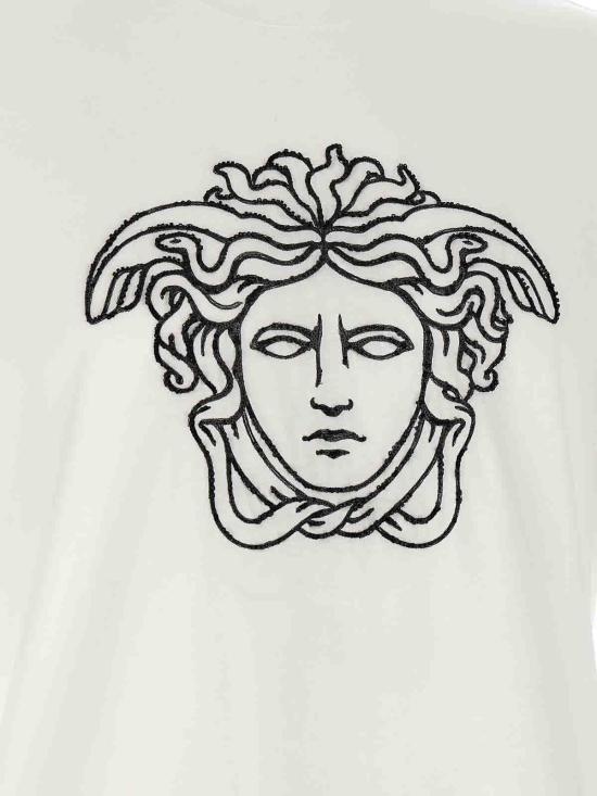 26FW 베르사체 반팔 티셔츠 10264521A184521W000 WHITE - VERSACE