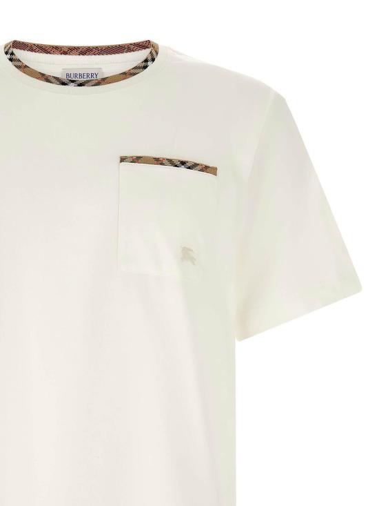 26FW 버버리 반팔 티셔츠 8127629 WHITE - BURBERRY