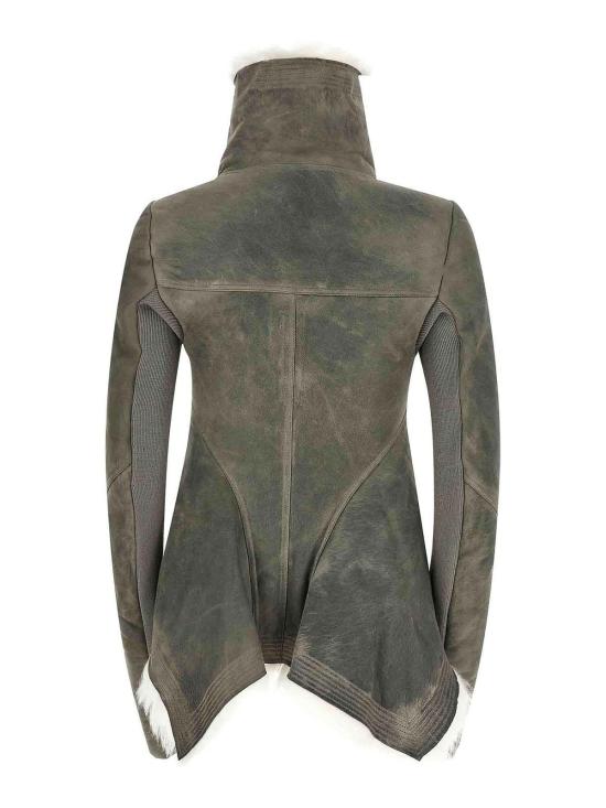 26FW 릭 오웬스 시어링 가죽 무스탕 자켓 시어링 가죽 무스탕 자켓 RP02F5731LSHTS4871 - RICK OWENS