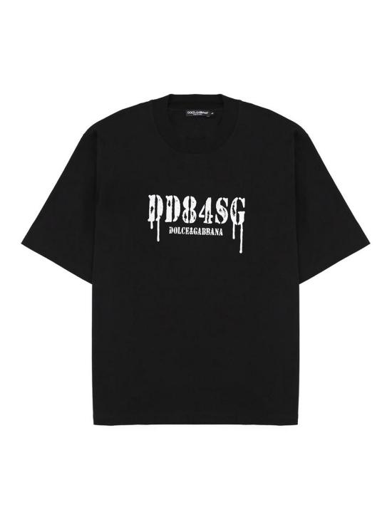 26SS 돌체앤가바나 반팔 티셔츠 G8TJ0TG7POZN0000 BLACK