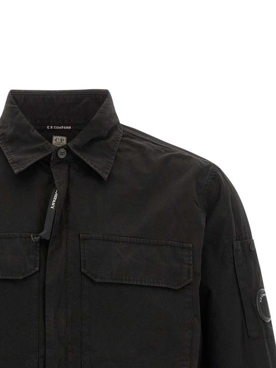 26FW 씨피 컴퍼니 셔츠 RCCMOS752A110143G999 BLACK - C.P. COMPANY