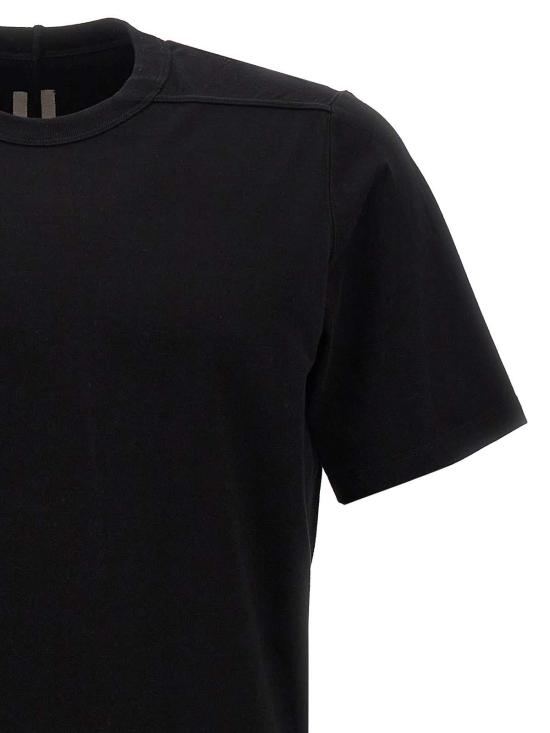 26FW 릭 오웬스 반팔 티셔츠 RU02F4264JA09 BLACK - RICK OWENS